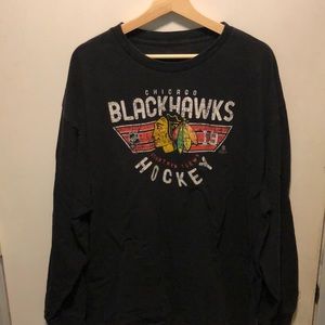 Chicago Blackhawks Long Sleeve T Shirt